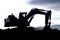 Digger silhouette