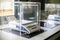 Digital analytical balance for test in laboratory