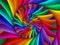 Digital Art Abstract Rainbow Spiral Background