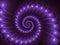 Digital Art Glossy Purple Abstract Spiral Background