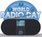 Digital Boombox Promoting World Radio Day Celebration, Vector Illustration