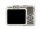 Digital compact camera back side