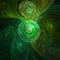 Digital computer fractal art abstract fractals extraterrestrial green spinach