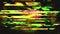 Digital data glitch dynamic cyberpunk iridescent background.