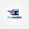 Digital Fast Payment Wallet Logo Sign Symbol Icon