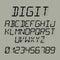 Digital font