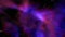 Digital glitch and distortion cosmos violet effect. Futuristic cyberpunk acid fantastic neon fluid and speed beams