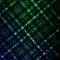 Digital glowing background. Hi-tech green and blue grid design t