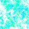 Digital handdrawn expressive abstract raised mint, azure and blue cloudy texture for pattern, design or background