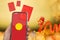 Digital Hongbao or red envelope  are sending on cellphone