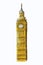 Digital illustration of Big Ben, the iconic clock tower of Westminster Palace in London, England