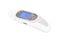 Digital infrared thermometer on white background