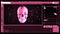 Digital interface featuring revolving skull