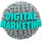 Digital Marketing Online Internet Campaign Web Outreach At Symbol