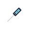 Digital meat thermometer icon