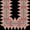 Digital Motif Flower border. Paisleys, Baroques, and ornaments digital motifs for decoration.