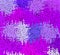 Digital Painting Abstract Multi-Color Spatter Brush Paint in Colorful Vivid Purple and Blue Colors Background