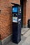 Digital parking payment booth in Copenhagen Denmark