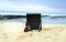 Digital Photography Background Of Pirate Chest Prop On Hawaii Beach Backdrop