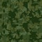 Digital pixel green camouflage seamless pattern for your design. Clothing military style.
