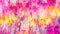 Digital Pixelation Art Cyber Pink and Acid Yellow Modern