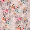 Digital print flower pattern design