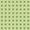 Digital Printable Scrapbook Paper 12 x 12 Inches , Green and white 9