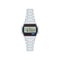 Digital retro watch on white background. Vector illustration