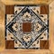 Digital tile design ceramic wall damask decoration