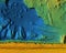 Digital topographic elevation model for GIS of a excavation with steep walls