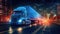 the digital transformation of transportation, emphasizing the automated processes within freight forwarders, the