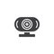 Digital Webcam vector icon