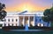 Digitally altered composite view of the White House