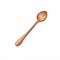 Digitally Enhanced Cartoon Spoon Illustration On White Background