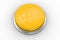 Digitally generated shiny yellow push button