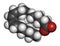 Dihomo-Î³-linolenic acid (DGLA) fatty acid molecule. Omega 6-fatty acid that is produced in the body from gamma-linolenic acid. 3D