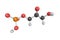 Dihydroxyacetone phosphate (DHAP), a biochemical compound involved in many metabolic pathways, including the Calvin cycle in plan