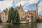 Dijver canal. Bruges. Belgium