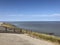 A dike in Friesland next to the wadden sea