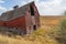 Dilapidated barn is ready to collapse