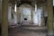 Dilapidated burial chamber of Kohary dynasty in Cabradske Podhradie, Krupina region, Slovakia