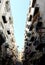 dilapidated condominiums in the overpopulated suburb of Naples c