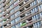 Dilapidated council flat housing block, Balfron Tower