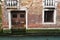 Dilapidated house at the water in Venice