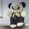 Dilapidated plush panda toy