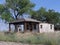 Dilapidated structure at Glenrio ghost town, one of western America`s ghost towns
