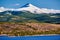 Dillon Reservoir and Swan Mountain. Rocky Mountains, Colorado