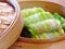 Dim Sum, Cabbage-wrapped pork and steamed, the best for health and diet