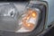 Dimensional headlights and taillights of the car