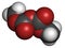 Dimethyl dicarbonate DMDC beverage preservative molecule. Additive added to wine, sport beverages, iced tea, etc.